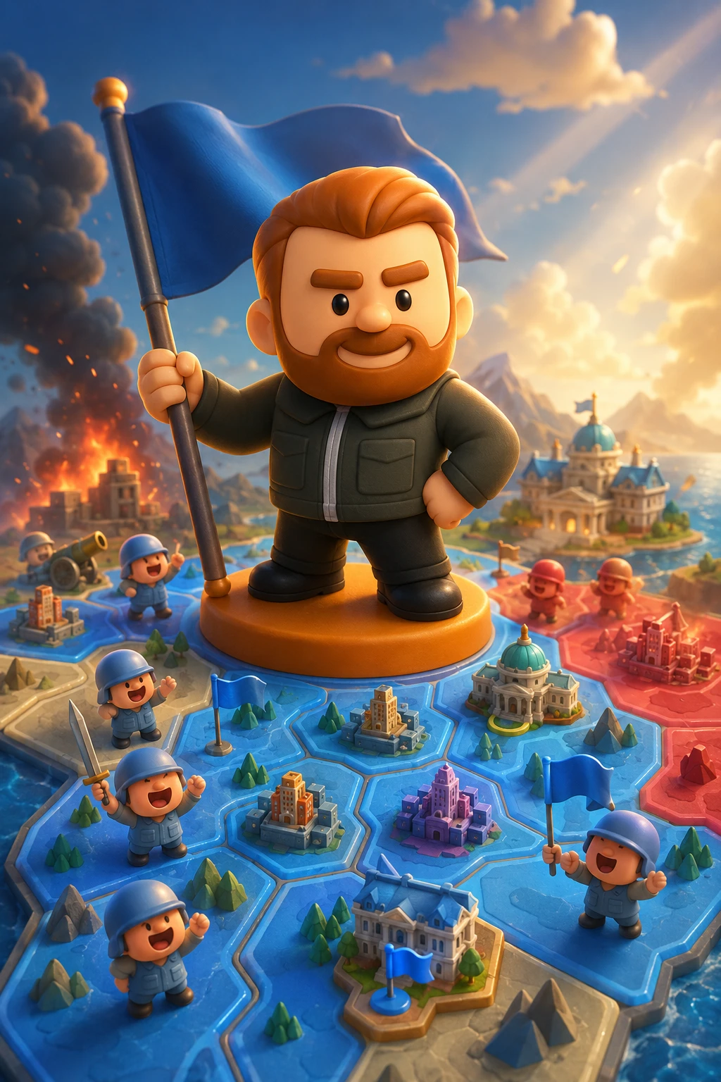 Nations Inc. game art